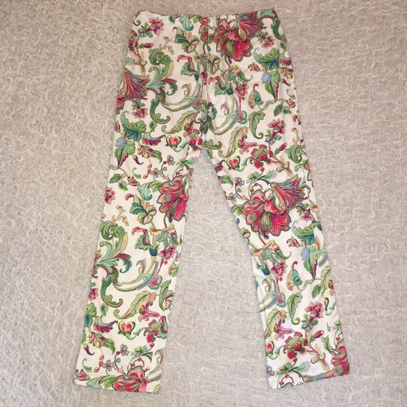 Ralph Lauren Pants - Ralph Lauren Floral Capris - Multicolor